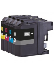 Brother LC131 Compatible B,C,M,Y Ink Cartridge Bundle Brother LC131 Compatible B,C,M,Y Ink Cartridge Bundle