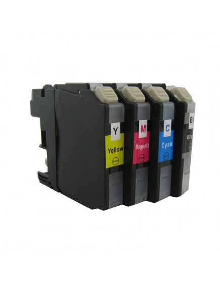 Brother LC135 Compatible B,C,M,Y High Yield Ink Cartridge Bundle