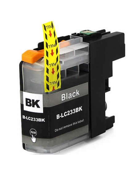 Brother LC233BK Compatible Black Ink Cartridge