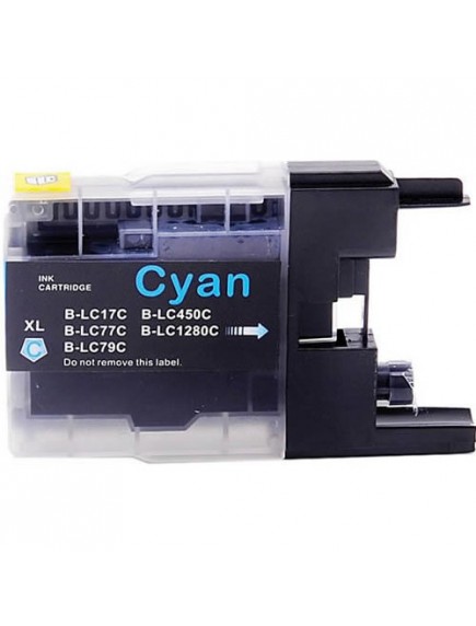 Brother LC40C Compatible Cyan Dye Ink Cartridge