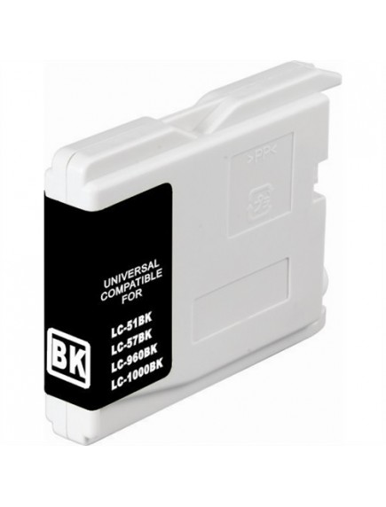 Brother LC57BK Compatible Black Dye Ink Cartridge