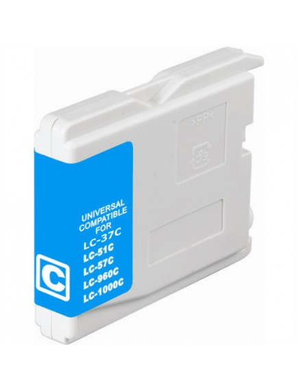 Brother LC57C Compatible Cyan Dye Ink Cartridge