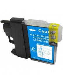 Brother LC67C Compatible Cyan Dye Ink Cartridge