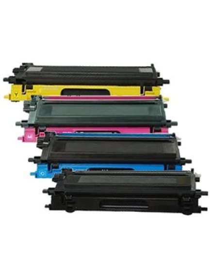 Brother TN240 Compatible B,C,M,Y Laser Cartridge Bundle