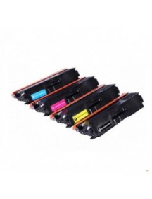 Brother TN340 Compatible B,C,M,Y Laser Cartridge Bundle