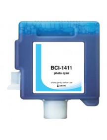 Canon BCI1411PC Compatible Photo Cyan Wide Format Dye Dye Ink Cartridge