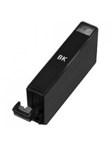 Canon CLI521BK Compatible Photo Black Dye Ink Cartridge (with chip)