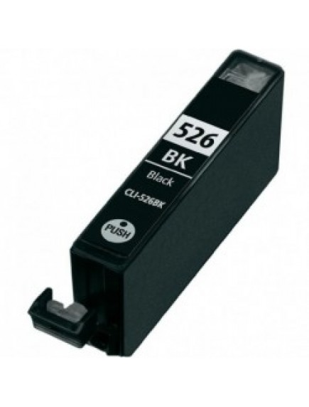 Canon CLI526BK Compatible Photo Black Dye Ink Cartridge (with chip)