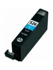 Canon CLI526C Compatible Cyan Dye Ink Cartridge (with chip)