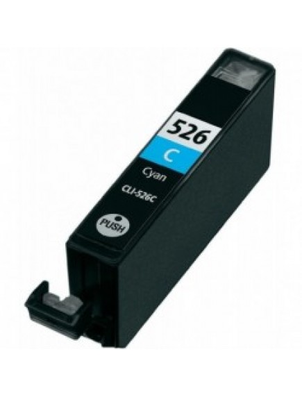 Canon CLI526C Compatible Cyan Dye Ink Cartridge (with chip)