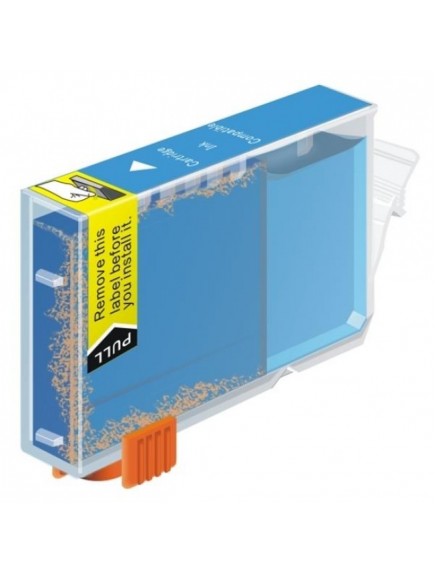Canon CLI8C Compatible Cyan Dye Ink Cartridge (with chip)