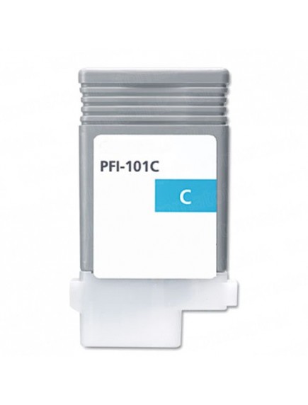 Canon PFI101C Compatible Cyan Wide Format Dye Pigment Ink Cartridge