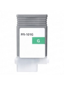 Canon PFI101G Compatible Green Wide Format Dye Pigment Ink Cartridge