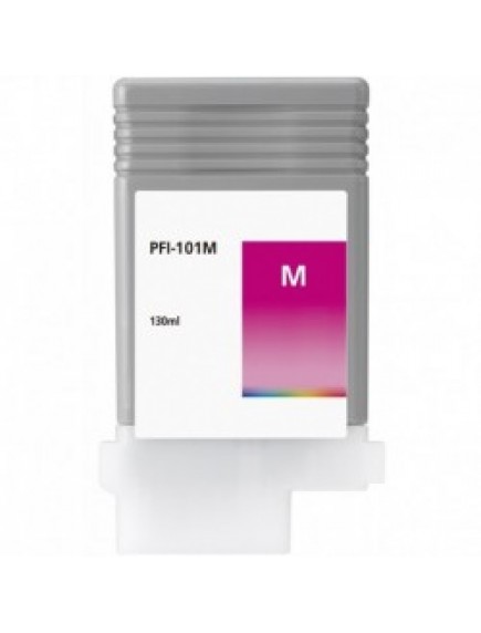 Canon PFI101M Compatible Magenta Wide Format Dye Pigment Ink Cartridge