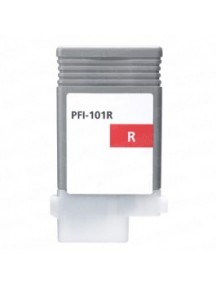 Canon PFI101R Compatible Red Wide Format Dye Pigment Ink Cartridge