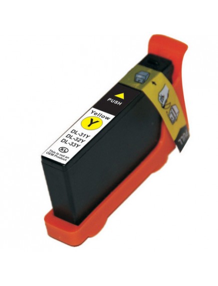 Dell Series 33, 59211798 Compatible Yellow Extra High Yield Dye Ink Cartridge