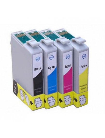 Epson 91N Compatible B,C,M,Y Ink Cartridge Bundle