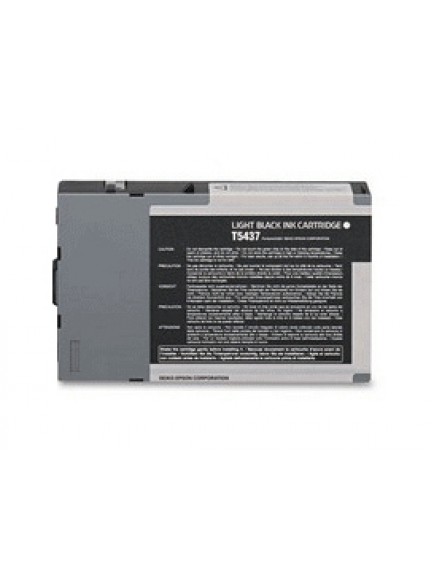 Epson C13T543700, T5437 Compatible Light Black Pigment Wide Format Pigment Ink Cartridge