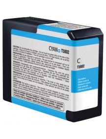 Epson C13T580200, T5802 Compatible Cyan Ink Cartridge