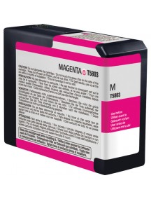 Epson C13T580A00, T580A Compatible Magenta Ink Cartridge