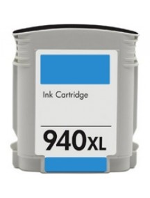 HP C4907AA, #940XL Compatible Cyan High Yield Dye Ink Cartridge