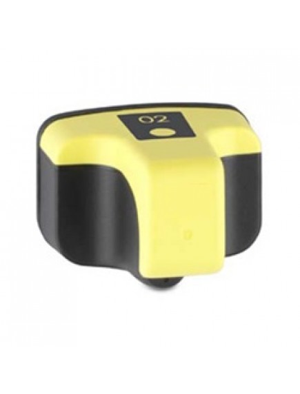 HP C8773WA, #02 Compatible Yellow Dye Ink Cartridge