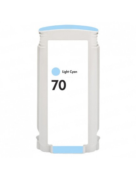 HP C9390, #70 Compatible Light Cyan Pigment Ink Cartridge