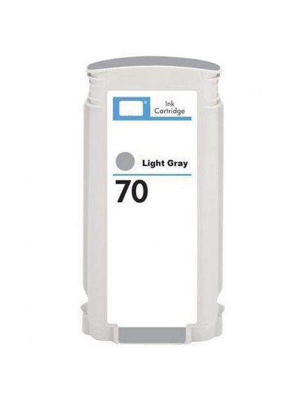 HP C9451, #70 Compatible Light Grey Pigment Ink Cartridge