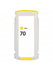 HP C9454, #70 Compatible Yellow Pigment Ink Cartridge