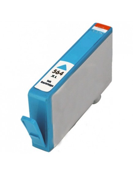 HP CB323WA, #564XL Compatible Cyan High Yield Dye Ink Cartridge