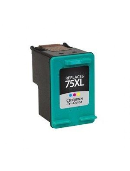 HP CB338WA, #75X Compatible TriColour High Yield Ink Cartridge