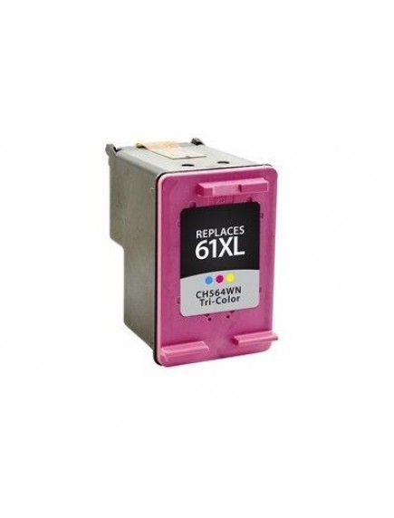 HP CH564WA, #61XL Compatible TriColour High Yield Dye Ink Cartridge