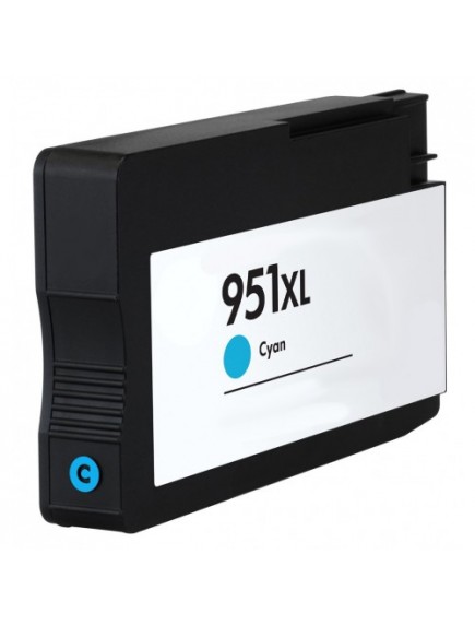HP CN046AA, #951XL Compatible Cyan High Yield Dye Ink Cartridge
