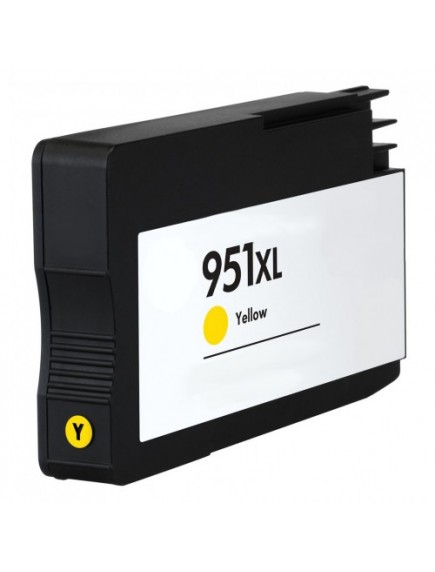 HP CN048AA, #951XL Compatible Yellow High Yield Dye Ink Cartridge
