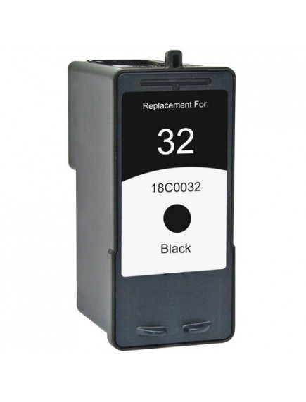 Lexmark 18C0032AAN, #32 Compatible Black Ink Cartridge