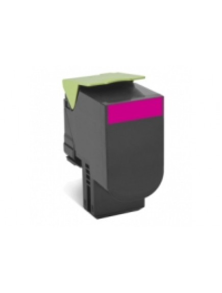 Lexmark 80C8SM0 Compatible Magenta High Yield Laser Cartridge