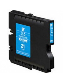 Ricoh 405533, GC21C Compatible Cyan Pigment Ink Cartridge