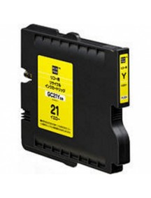 Ricoh 405535, GC21Y Compatible Yellow Pigment Ink Cartridge