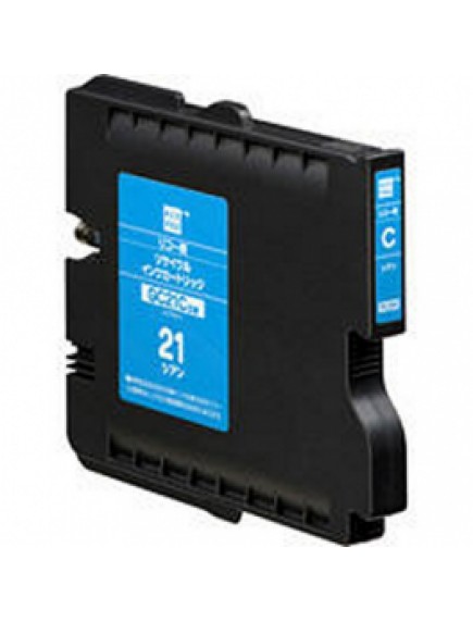 Ricoh 405537, GC21CH Compatible Cyan High Yield Gel Pigment Ink Cartridge