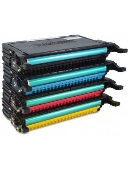 Samsung CLP660 Compatible B,C,M,Y Laser Cartridge Bundle